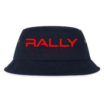 Rally my Sport 2 rot schwarz - Kinder Bucket Hat - navy/navy - Vorne