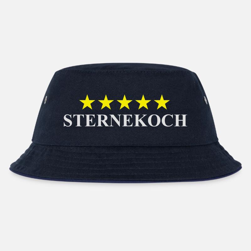 Sternekoch - Kinder Bucket Hat - navy/navy