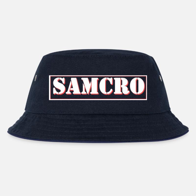 samcro - Kinder Bucket Hat - navy/navy