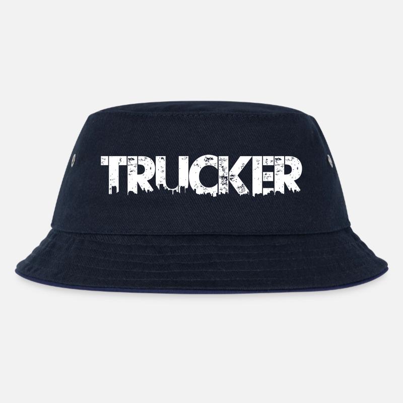 trucker chauffeur de camion - Bob Enfant - marine/marine