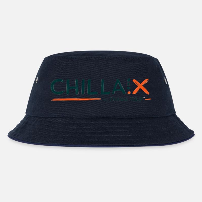 Chillax - Kinder Bucket Hat - navy/navy
