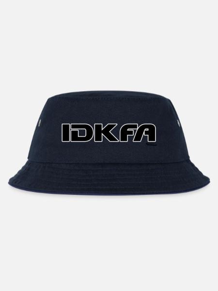 IDKFA - Kinder Bucket Hat - navy/navy