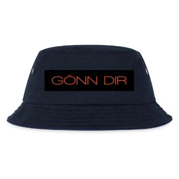 Goenn dir - 2 Farben - Kinder Bucket Hat - navy/navy - Vorne