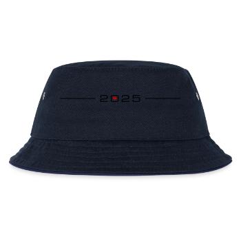 2025 Heart Line - Kids’ Bucket Hat - navy/navy - Front