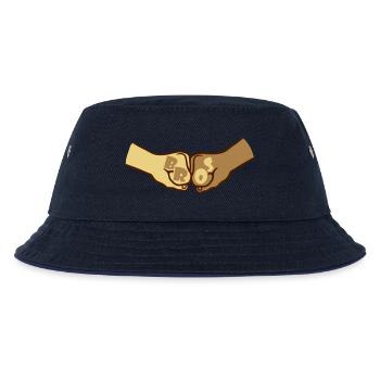 Team Fäuste Bros - Kinder Bucket Hat - navy/navy - Vorne