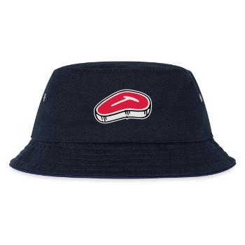 T-Bone Steak - Kids’ Bucket Hat - navy/navy - Front