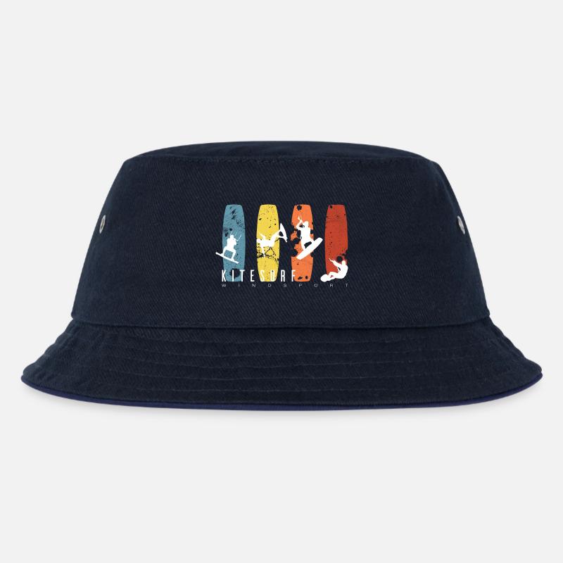 KITESURF - Kinder Bucket Hat - navy/navy