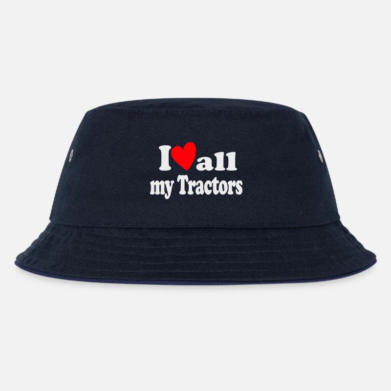 J’aime tous mes tracteurs - Bob Enfant - marine/marine
