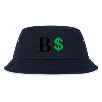 Buchstabe b Dollar - Kinder Bucket Hat - navy/navy - Vorne