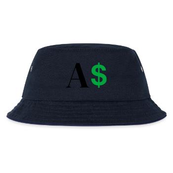 Dollar-Buchstabe - Kinder Bucket Hat - navy/navy - Vorne