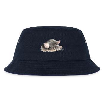 Maulwurf - Kinder Bucket Hat - navy/navy - Vorne