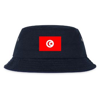 Drapeau Tunisie - Bob Enfant - marine/marine - Devant