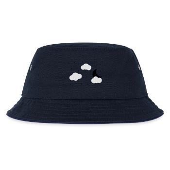 Mond, Sterne und Wolken - Kinder Bucket Hat - navy/navy - Vorne