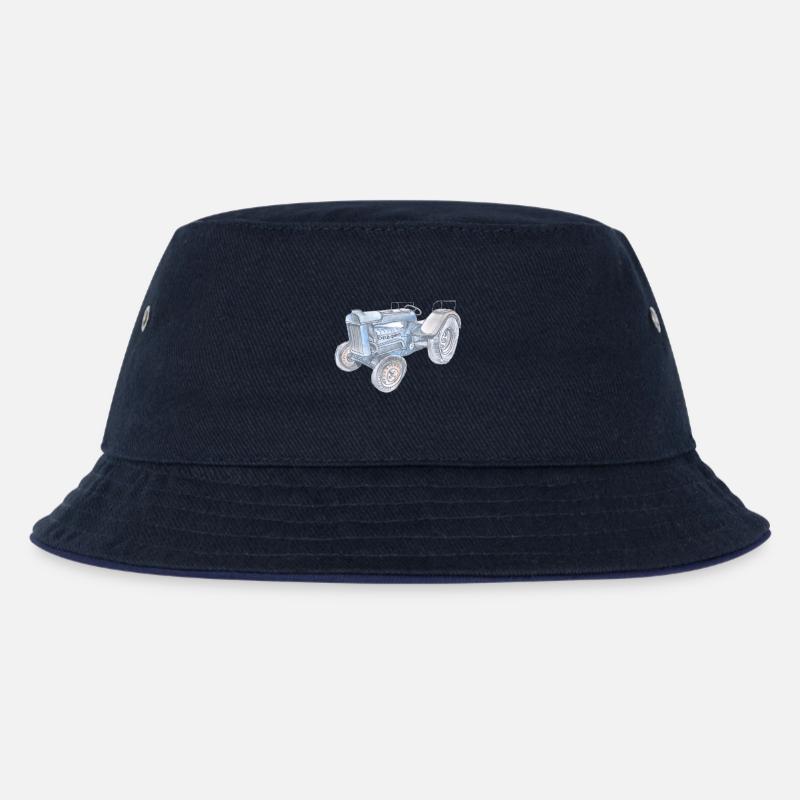 Traktor - Kinder Bucket Hat - navy/navy