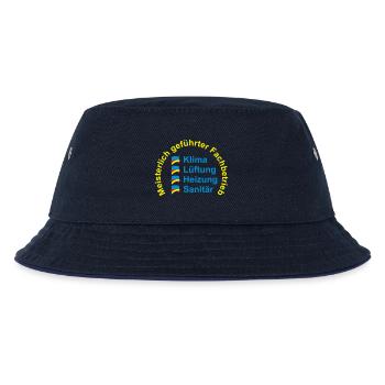 Klima Lüftung Heizung Sanitär - Meisterlich - Kinder Bucket Hat - navy/navy - Vorne