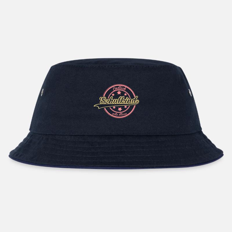 schulkind - Kinder Bucket Hat - navy/navy