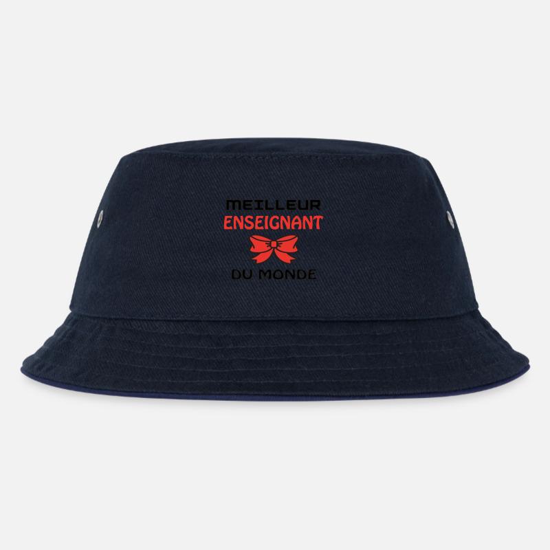 BESTER LEHRER DER WELT - Kinder Bucket Hat - navy/navy
