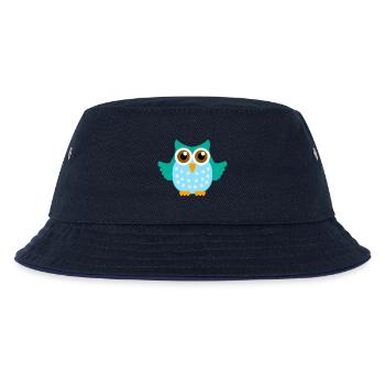 Eule - Kinder Bucket Hat - navy/navy - Vorne