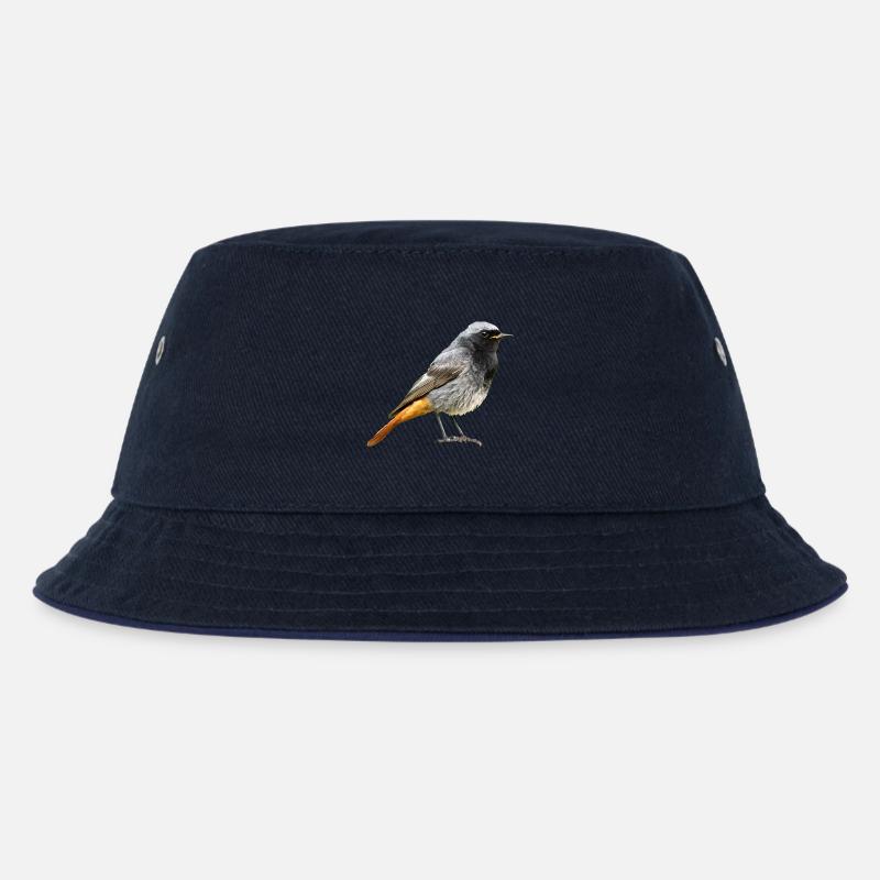 Rotschwanz Robin - Kinder Bucket Hat - navy/navy