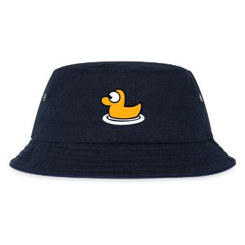 Rubber Duck Rubber Duck Water Bird Cute Cute - Kids’ Bucket Hat - navy/navy - Front