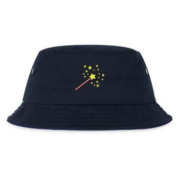zauberstab_3c - Kinder Bucket Hat - navy/navy - Vorne