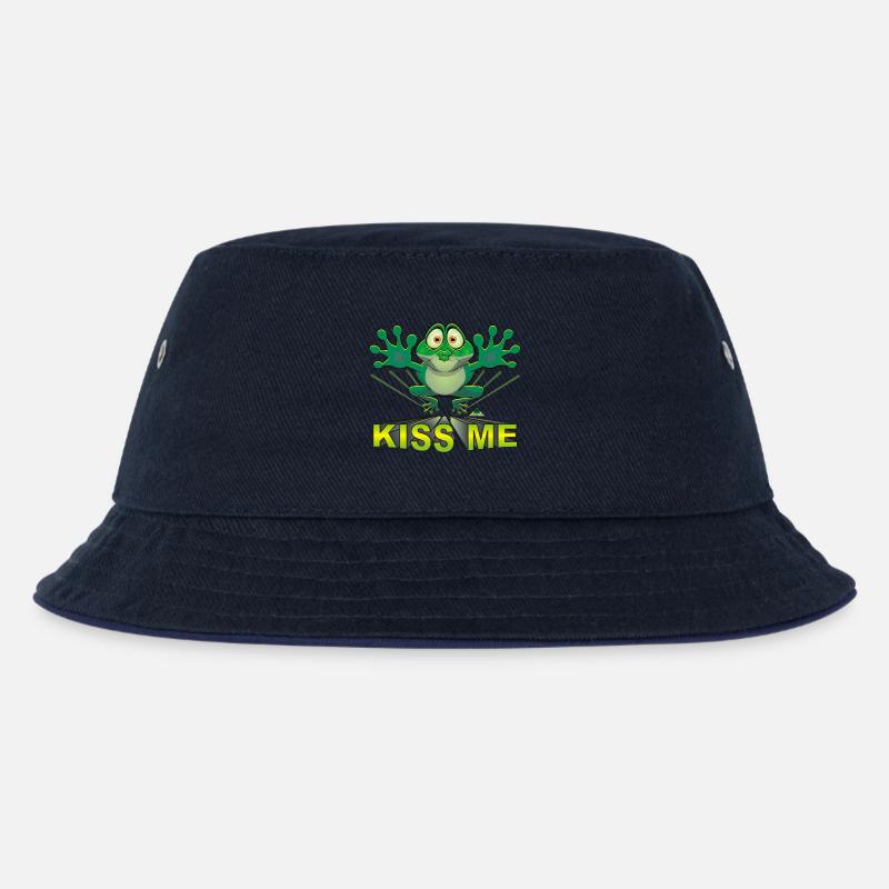 Embrasse-moi crapaud - Bob Enfant - marine/marine
