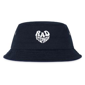 Rad Stepmom – Vintage Heart (Custom Color) - Kinder Bucket Hat - navy/navy - Vorne
