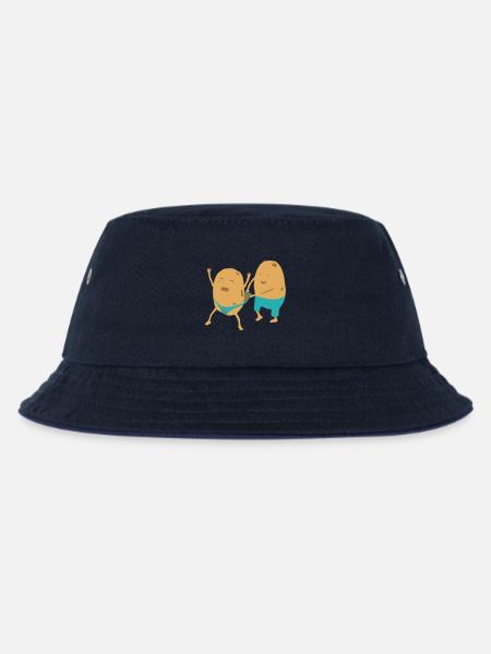 Potato Wedgie - Kids’ Bucket Hat - navy/navy