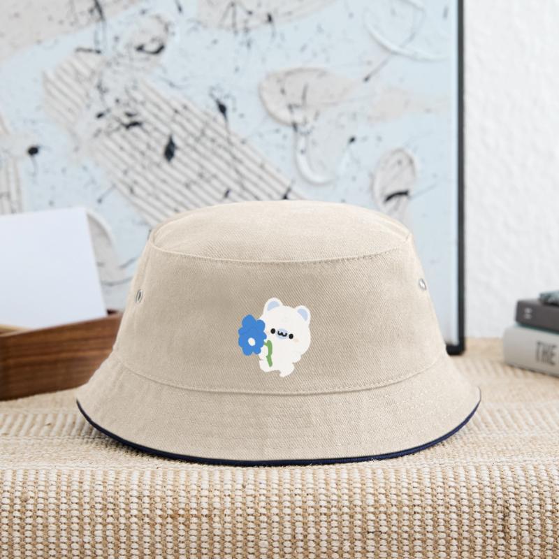 Romantischer Eisbär Kinder Bucket Hat