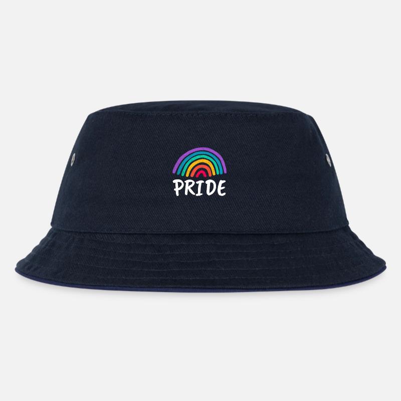 Pride - Kinder Bucket Hat - navy/navy