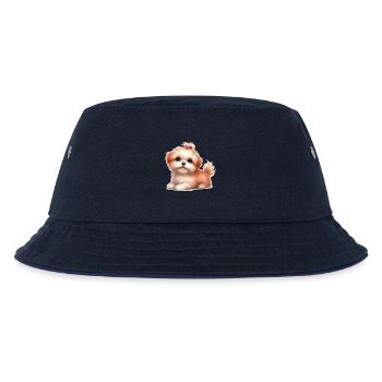 Cute dog - Kids’ Bucket Hat - navy/navy - Front