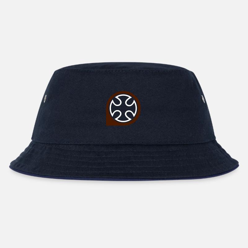 CELTIC CROSS - Kinder Bucket Hat - navy/navy