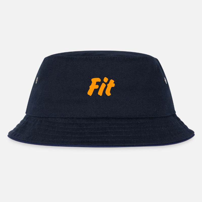 Fit - Kinder Bucket Hat - navy/navy