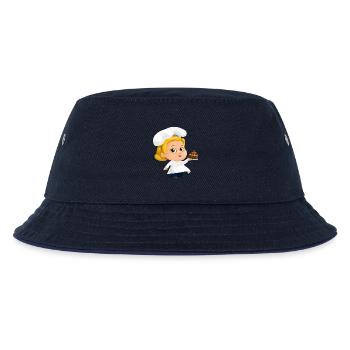 Köchin - Kinder Bucket Hat - navy/navy - Vorne