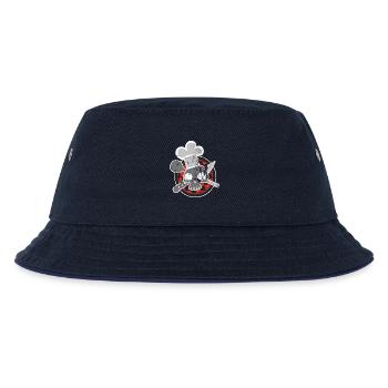 skull of the cook (used look) - Kinder Bucket Hat - navy/navy - Vorne