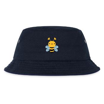 nette kleine biene hornisse wespe - Kinder Bucket Hat - navy/navy - Vorne
