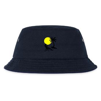 Sommer Relaxen Urlaub - Kinder Bucket Hat - navy/navy - Vorne