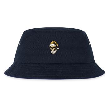 Weihnachtsmann Totenkopf - Kinder Bucket Hat - navy/navy - Vorne