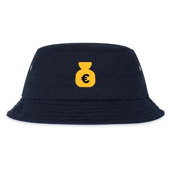 Money Euro - Kids’ Bucket Hat - navy/navy - Front