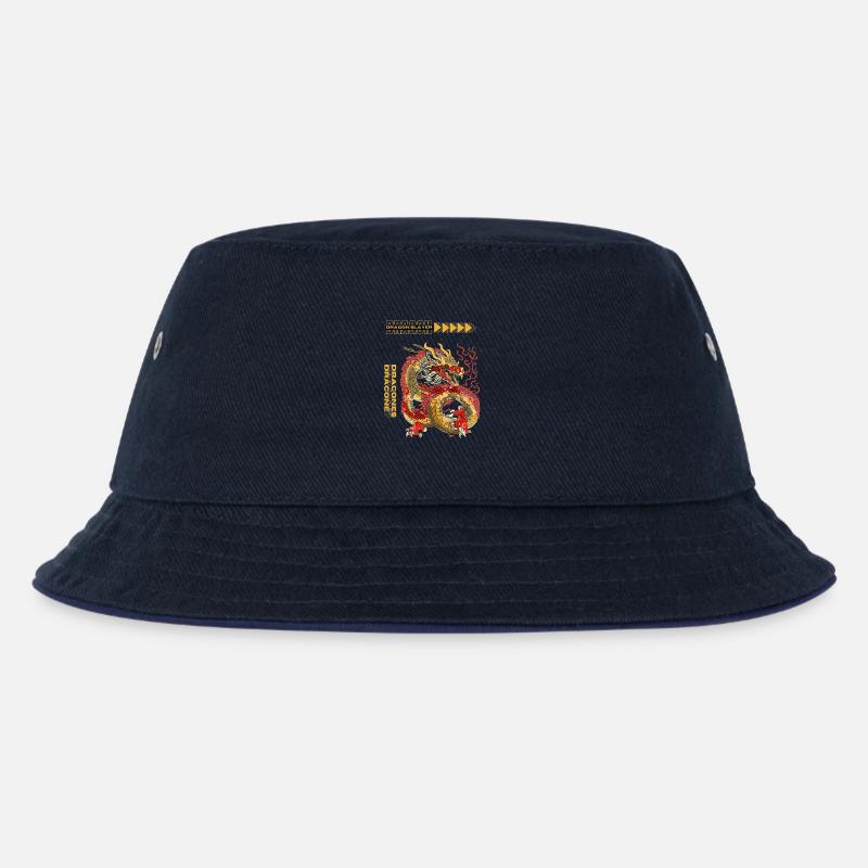 Drachentöter - Kinder Bucket Hat - navy/navy