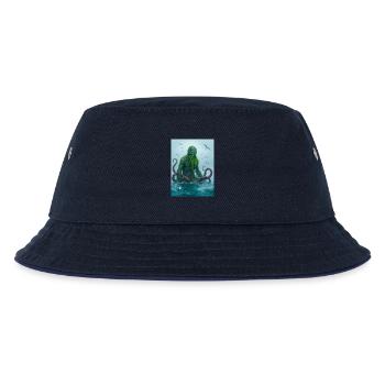 Iku-Turso, baltischer Krake der finnischen Mythologie und Folklore - Kinder Bucket Hat - navy/navy - Vorne