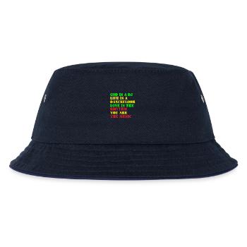 god is a dj - Kinder Bucket Hat - navy/navy - Vorne