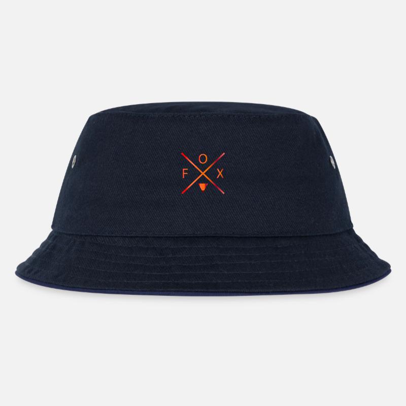 Fuchs - Kinder Bucket Hat - navy/navy