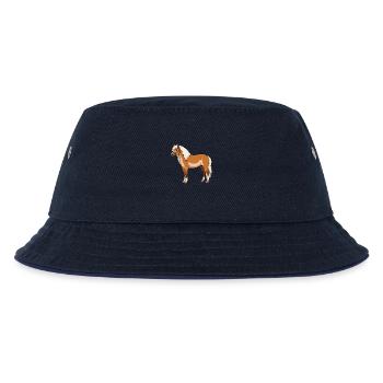 Haflinger knallt echt - Kinder Bucket Hat - navy/navy - Vorne