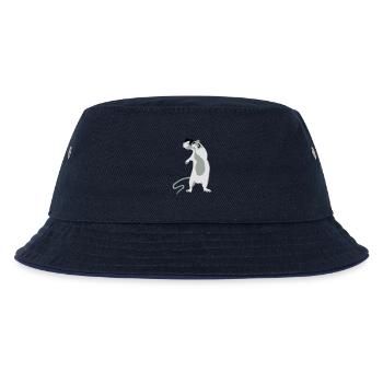 Rat with sunglasses - Kids’ Bucket Hat - navy/navy - Front