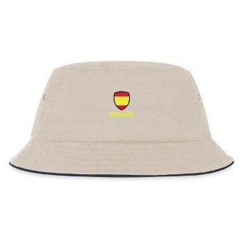 Drapeau national d'Espagne - Bob Enfant - blanc cassé/bleu marine - Devant