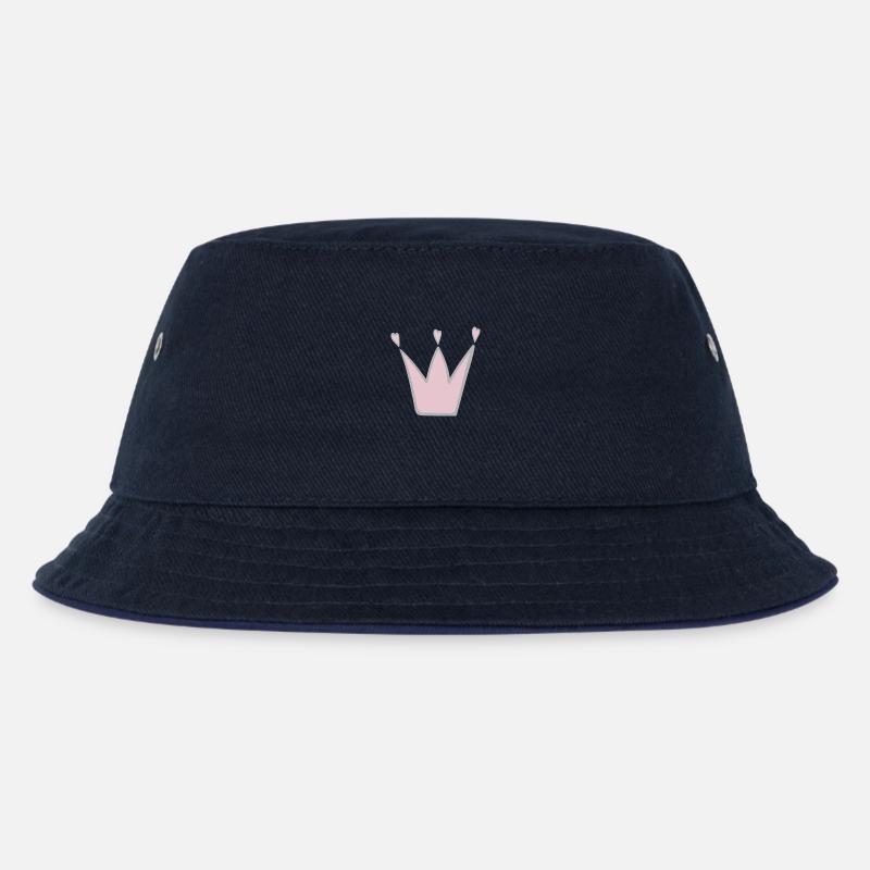 Krone - Kinder Bucket Hat - navy/navy