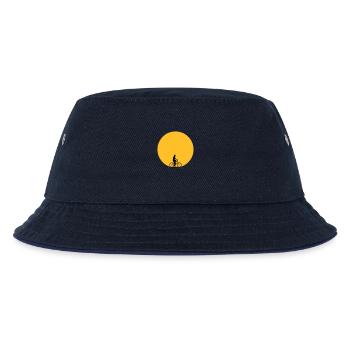 vélo soleil été rond cercle logo sihouette fah - Bob Enfant - marine/marine - Devant