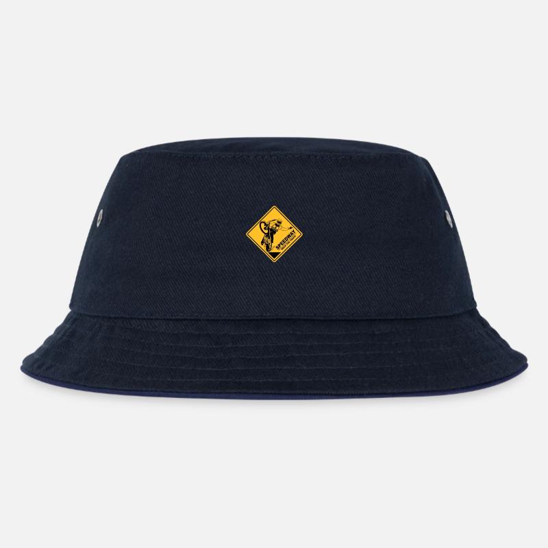 Speedway - Kids’ Bucket Hat - navy/navy