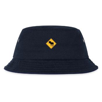 Moose Road Sign - Kinder Bucket Hat - navy/navy - Vorne